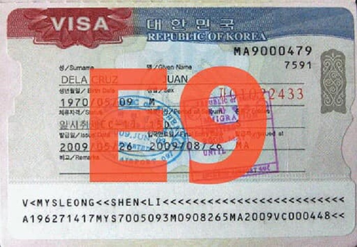 Visa lao động Hàn Quốc E9