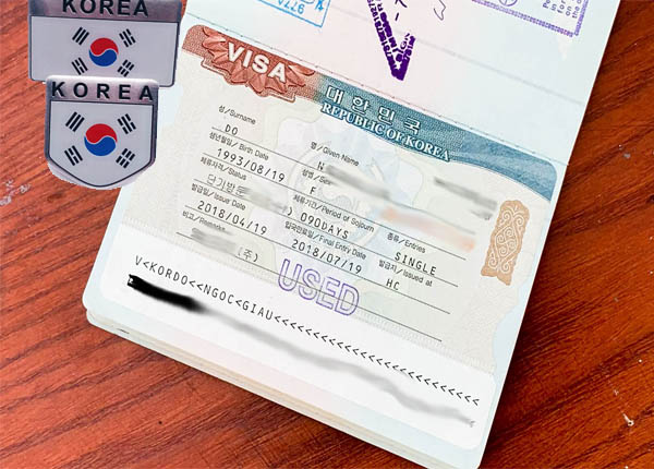 Thủ tục hồ sơ và chi phí làm Visa E7
