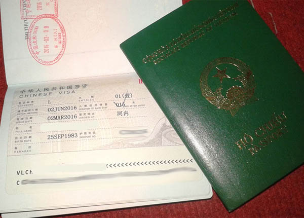 Hồ sơ xin visa thương mại Trung Quốc