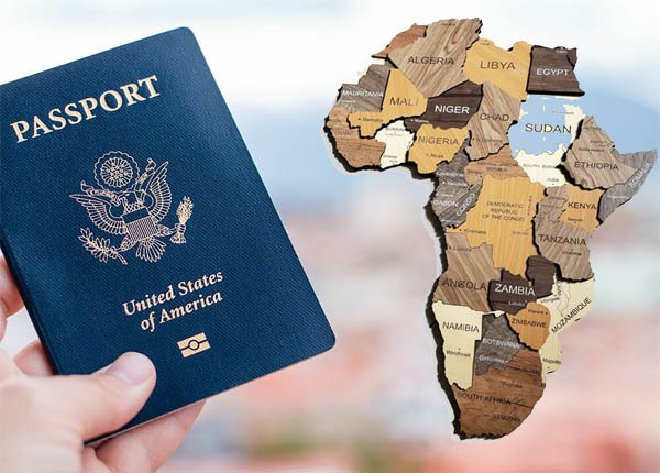 Có visa Mỹ được miễn visa nước nào ở Châu Phi