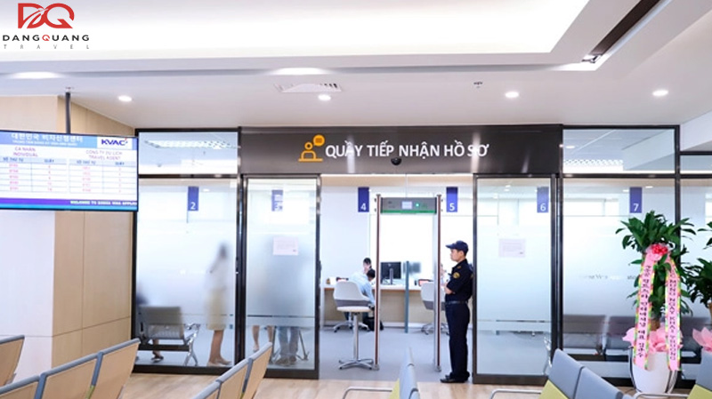 Nộp hồ sơ và lấy dữ liệu sinh trắc học tại VFS Global