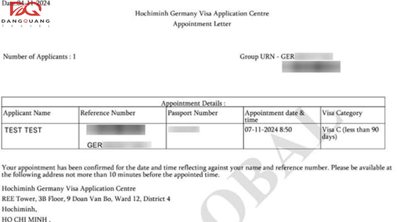 Dịch vụ làm visa Đức nhanh chóng, bao đậu, giá rẻ tại Tp.HCM