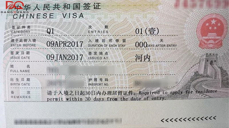 Các loại Visa Trung Quốc và thủ tục hồ sơ chi tiết năm 2026
