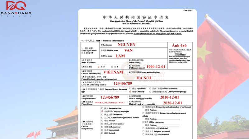 Các loại Visa Trung Quốc và thủ tục hồ sơ chi tiết năm 2026